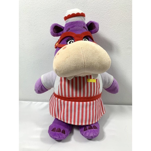 Disney Talking Doc McStuffins Hallie Hippo Nurse Plush Stuffed Animal Toy Video - Picture 13 of 13